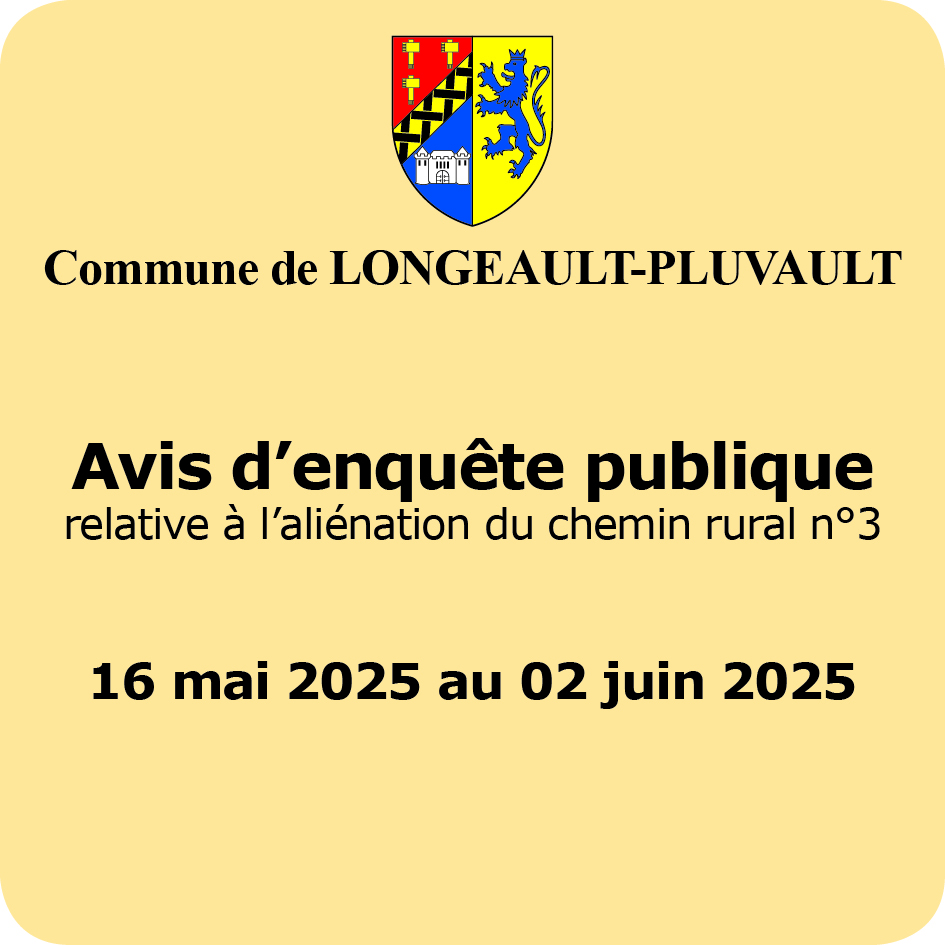 Avis enquête publique